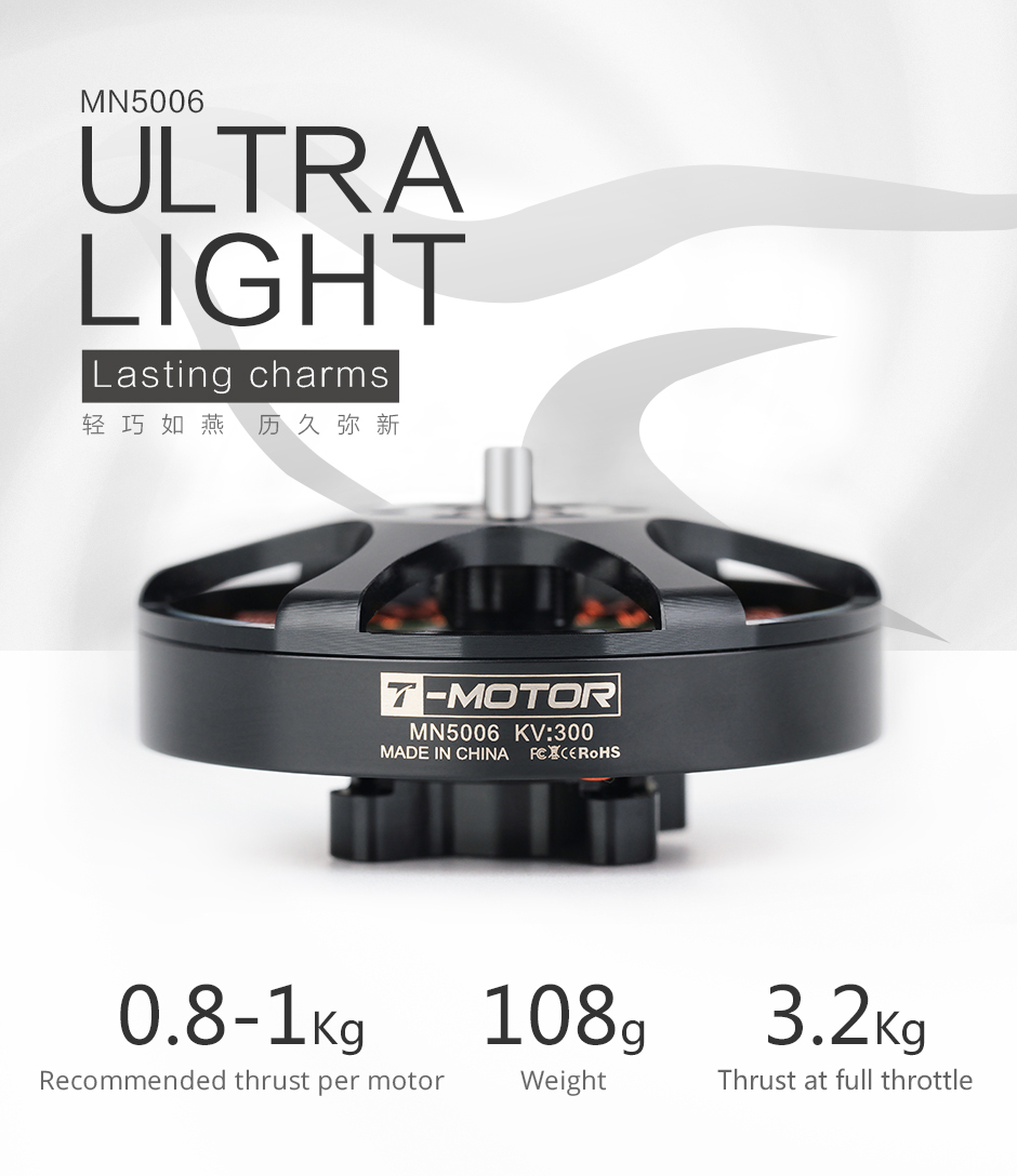Antigravity MN5006 KV450 UAV Motor - Ultralight & High Efficiency