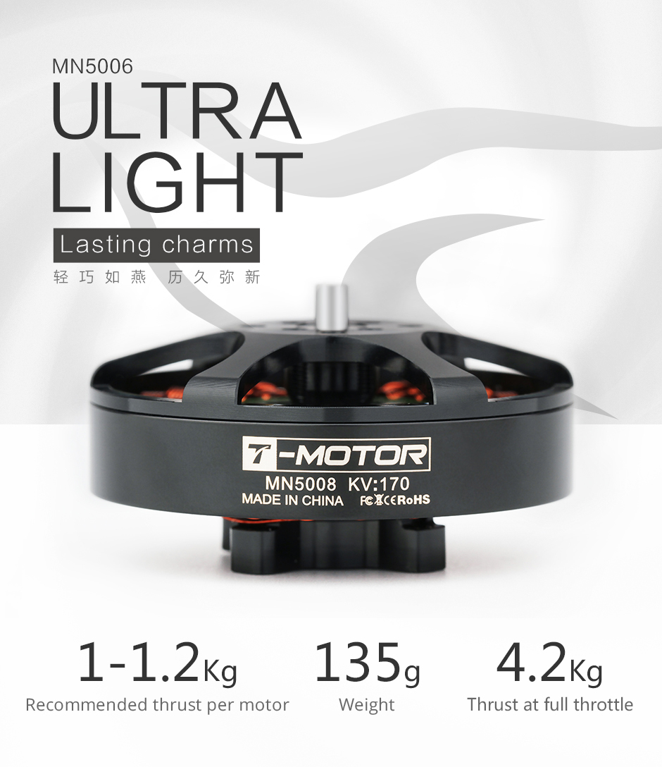 Antigravity MN5008 KV340 UAV Motor for Aerial Photograph Drone