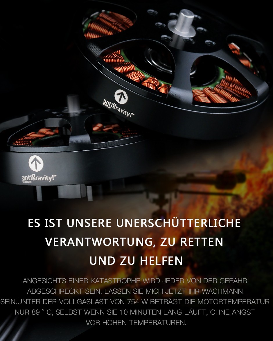 Antigravity MN5008 KV340 UAV-Motor für Luftbild-Drohnen