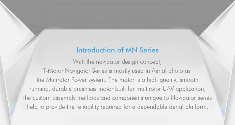 MN4014 Multirotor Fixed Wing UAV KV330 | T-MOTOR®