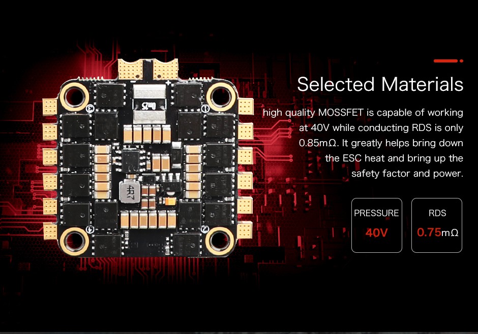 F55A PROⅡ 6S 4IN1 _F Series_ESC_FPV Model_T-MOTOR Store-Official