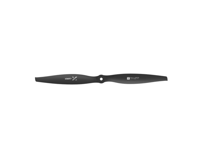 T12*6 Black CW Outdoor Plane Polymer Material Propeller