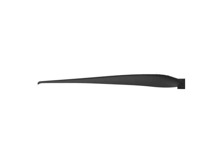 T13*6.5 3D Black Outdoor Plane Polymer Material Propeller